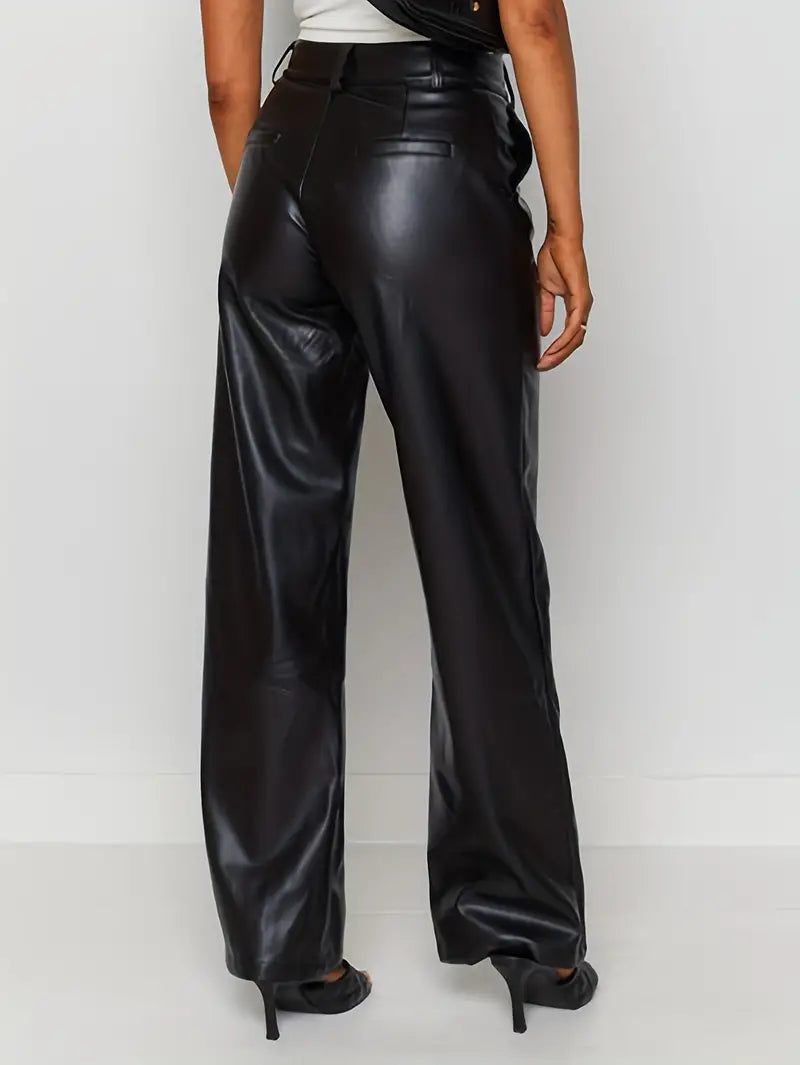 ANA | PANTALONES DE CUERO TRENDY